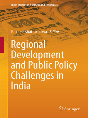 cover image of Regional Development and Public Policy Challenges in India